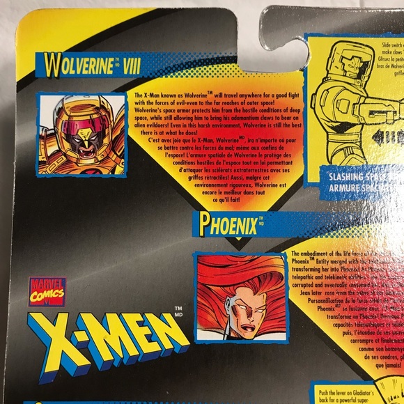 Vintage X-Men Phoenix 1994 Toy Biz/Grand - Picture 10 of 12